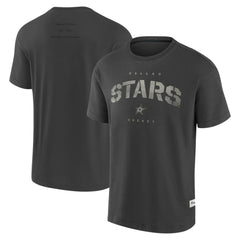 Dallas Stars Fanatics Elements Weathered Tonal Future Ground T-Shirt - Charcoal | US 201752456