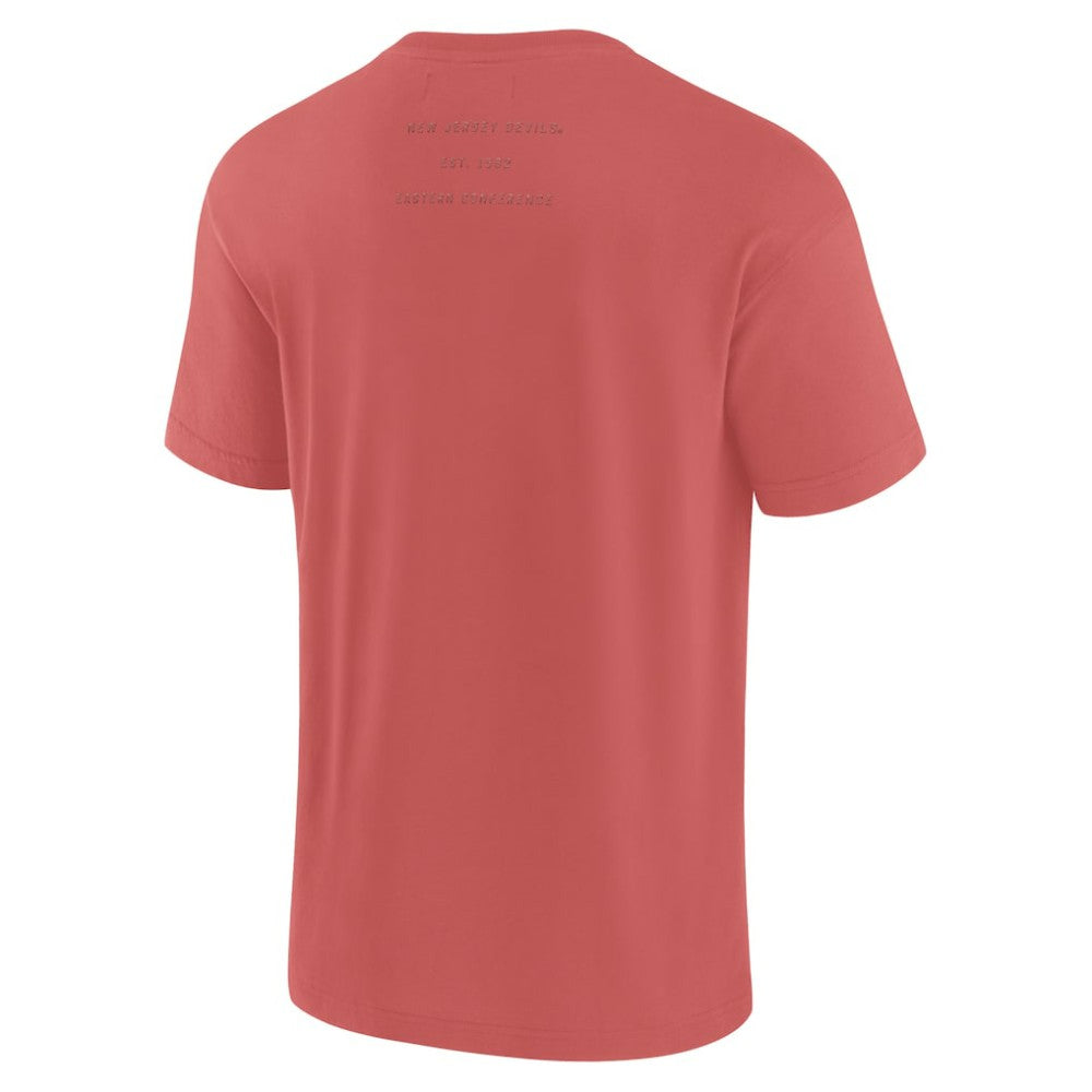 New Jersey Devils Fanatics Elements Weathered Tonal Future Ground T-Shirt - Red | US 201752481