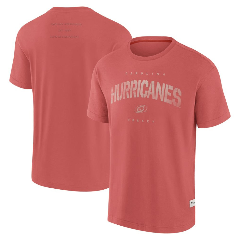 Carolina Hurricanes Fanatics Elements Weathered Tonal Future Ground T-Shirt - Red | US 201752485
