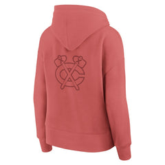 Chicago Blackhawks Fanatics Women's Elements Future Ground Subtle Tonal Pullover Hoodie - Red | US 201752514