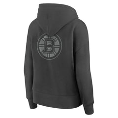 Boston Bruins Fanatics Women's Elements Future Ground Subtle Tonal Pullover Hoodie - Charcoal | US 201752519