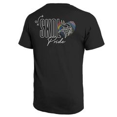 Minnesota Vikings Majestic Threads Pride Pocket T-Shirt - Black T-shirts