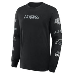 Los Angeles Kings Fanatics Boxed In Legacy Long Sleeve T-Shirt - Black | US 201826849