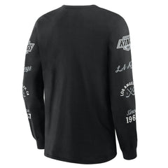Los Angeles Kings Fanatics Boxed In Legacy Long Sleeve T-Shirt - Black | US 201826849