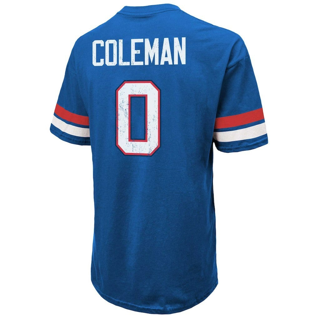 Keon Coleman Buffalo Bills Majestic Threads Name & Number Oversized Fit T-Shirt - Royal T-shirts