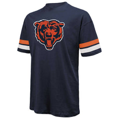 Caleb Williams Chicago Bears Majestic Threads Name & Number Oversize Fit T-Shirt - Navy T-shirts