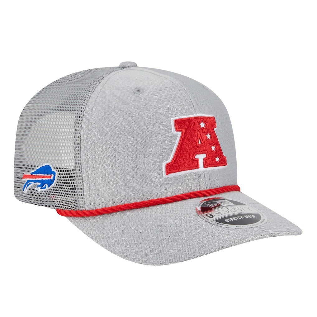 Buffalo Bills New Era 2025 Pro Bowl 9SEVENTY Stretch-Snap Hat - Gray Hats