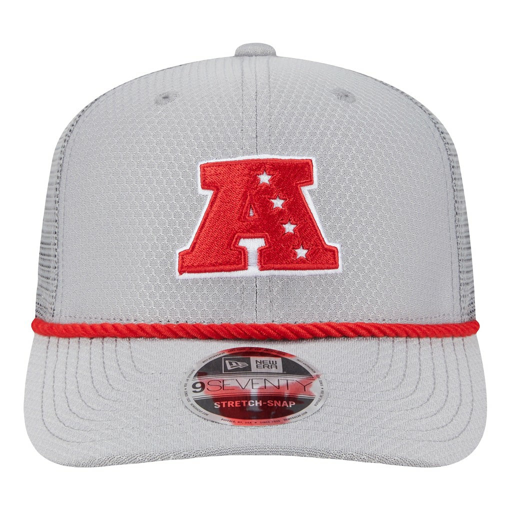 Cincinnati Bengals New Era 2025 Pro Bowl 9SEVENTY Stretch-Snap Hat - Gray Hats