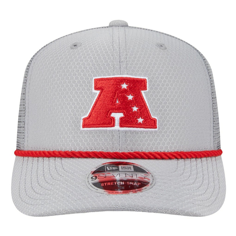 Las Vegas Raiders New Era 2025 Pro Bowl 9SEVENTY Stretch-Snap Hat - Gray Hats