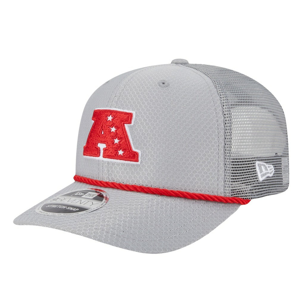 Las Vegas Raiders New Era 2025 Pro Bowl 9SEVENTY Stretch-Snap Hat - Gray Hats