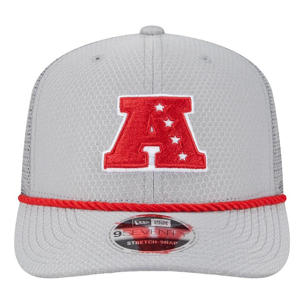 Miami Dolphins New Era 2025 Pro Bowl 9SEVENTY Stretch-Snap Hat - Gray Hats