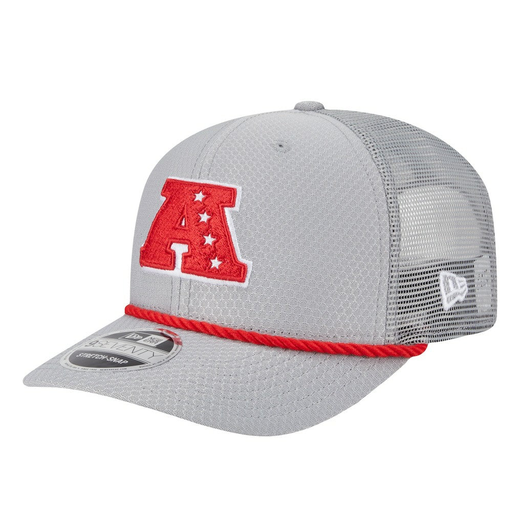 Miami Dolphins New Era 2025 Pro Bowl 9SEVENTY Stretch-Snap Hat - Gray Hats