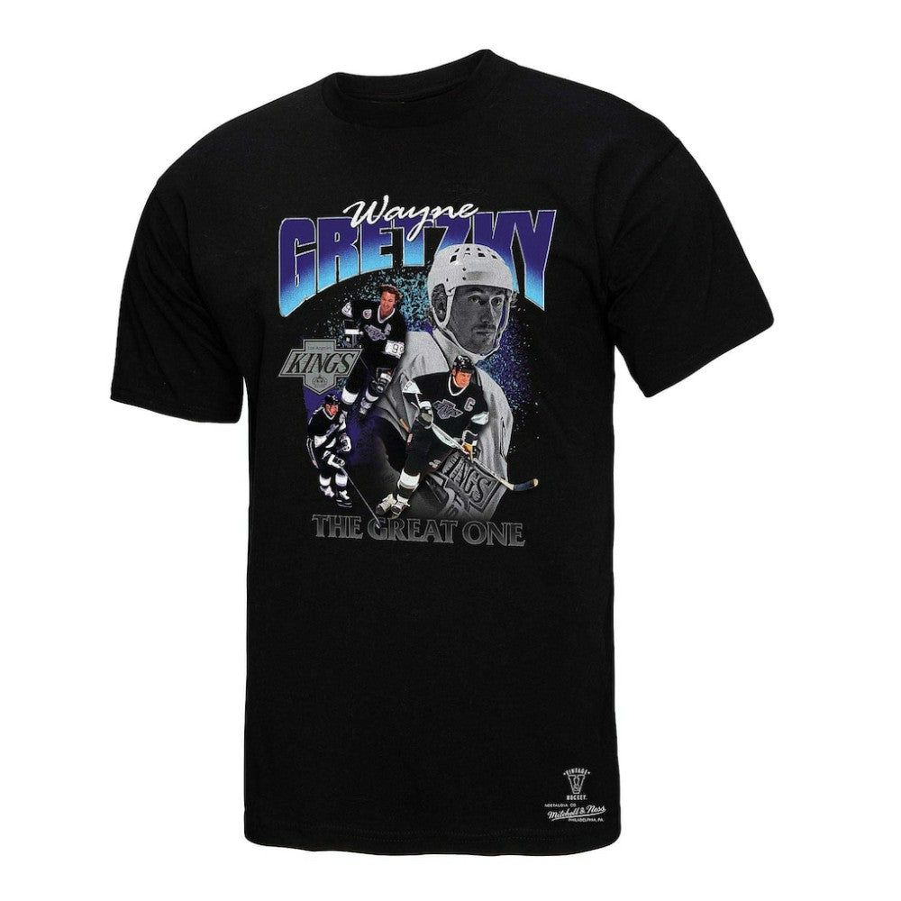 Wayne Gretzky Los Angeles Kings Mitchell & Ness Player Collage T-Shirt - Black | US 201831724
