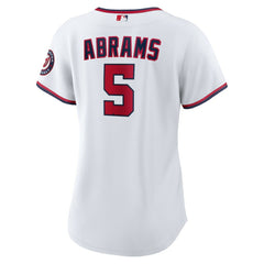 CJ Abrams Washington Nationals Nike Women's Home Replica Player Jersey - White Jerseys