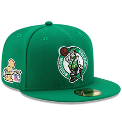 Boston Celtics 2024 NBA Finals Champions Side Patch 59FIFTY Fitted Hat Kelly Green - New Era