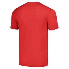 Kansas City Chiefs NFL x Homage x Beavis and Butt-Head Unisex Tri-Blend T-Shirt - Red