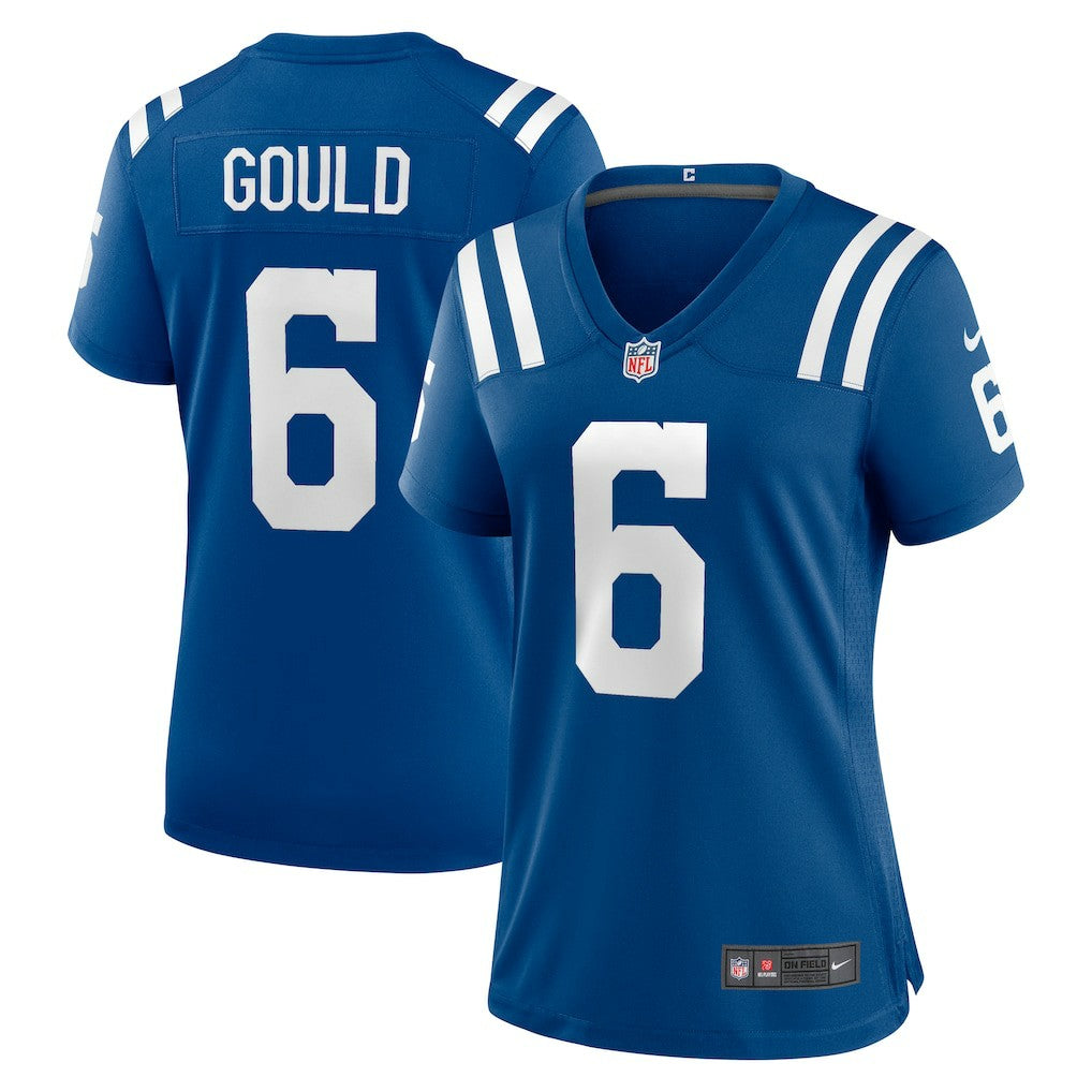 Anthony Gould Indianapolis Colts Women's Game Jersey - Royal Jerseys