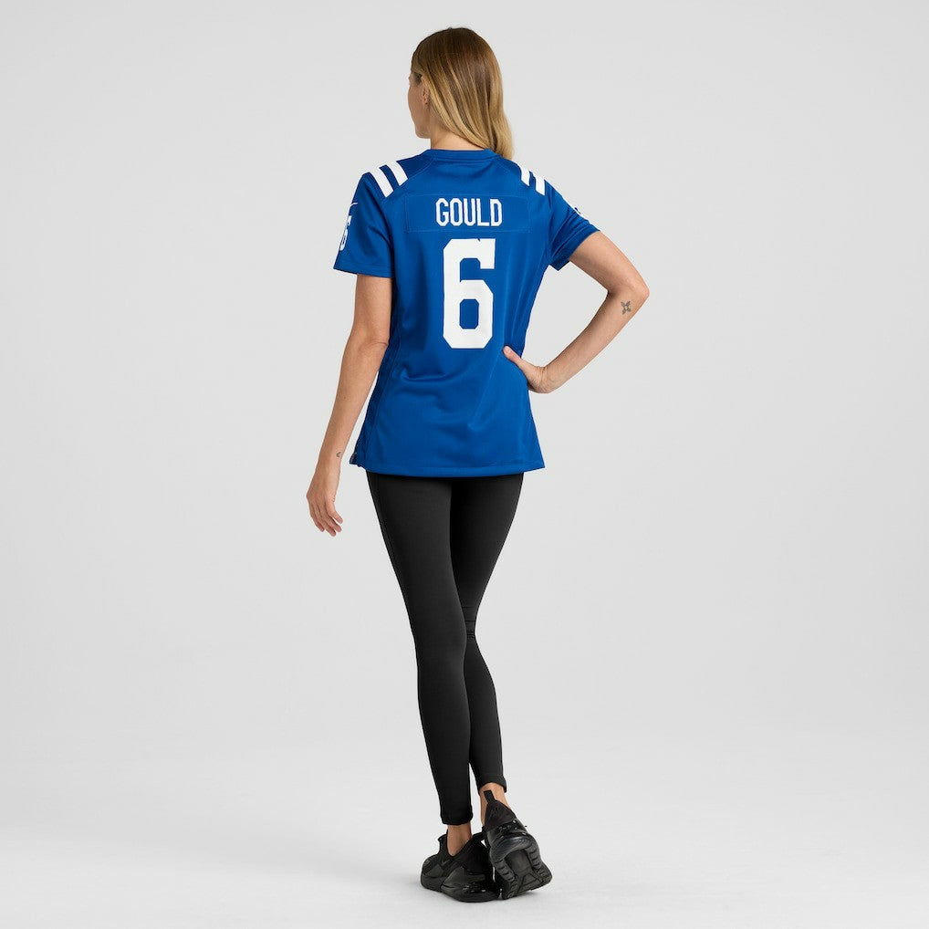 Anthony Gould Indianapolis Colts Women's Game Jersey - Royal Jerseys