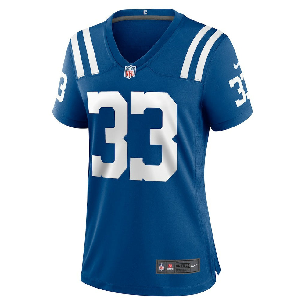 Micah Abraham Indianapolis Colts Women's Game Jersey - Royal Jerseys