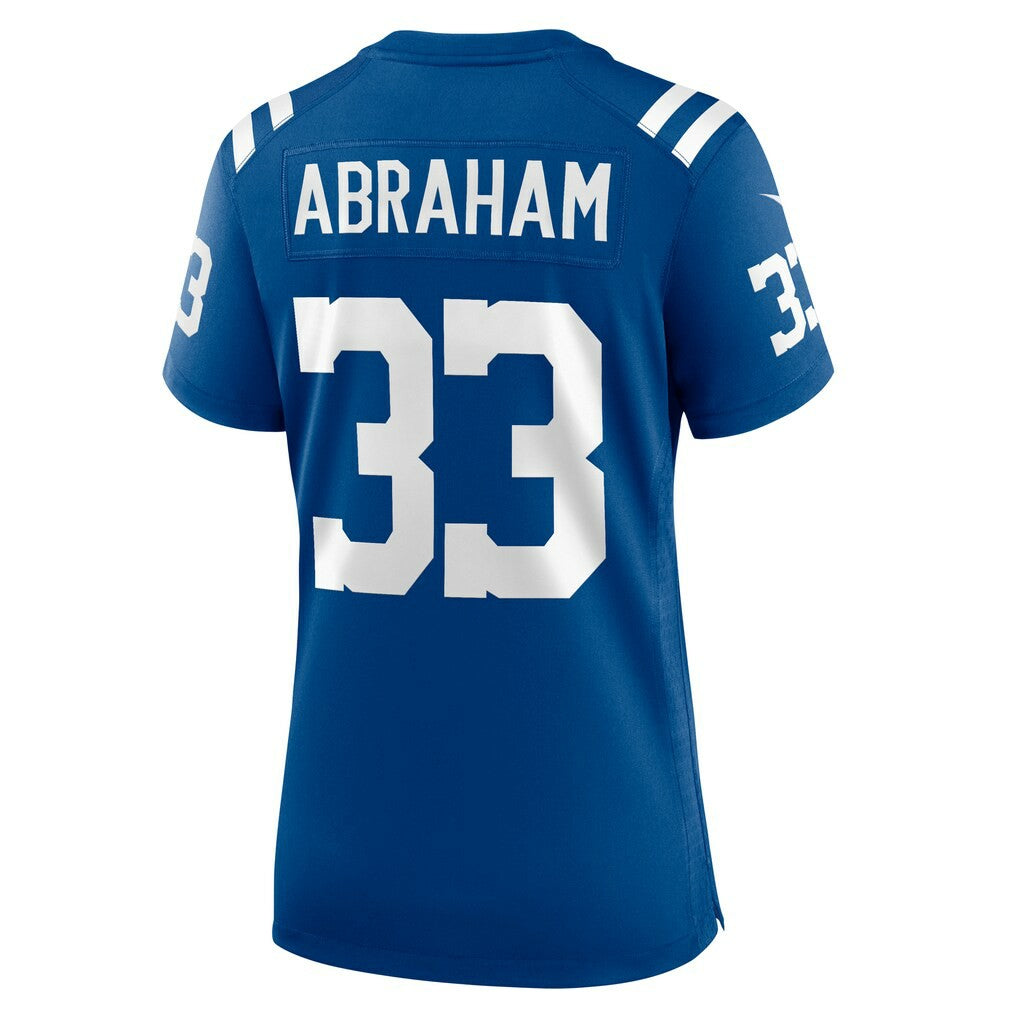 Micah Abraham Indianapolis Colts Women's Game Jersey - Royal Jerseys
