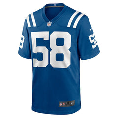 Austin Ajiake Indianapolis Colts Game Jersey - Royal Jerseys