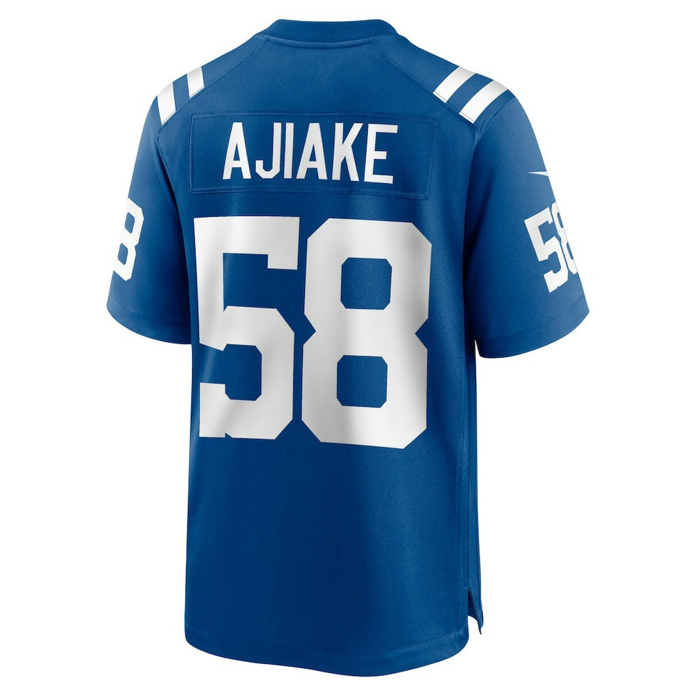 Austin Ajiake Indianapolis Colts Game Jersey - Royal Jerseys