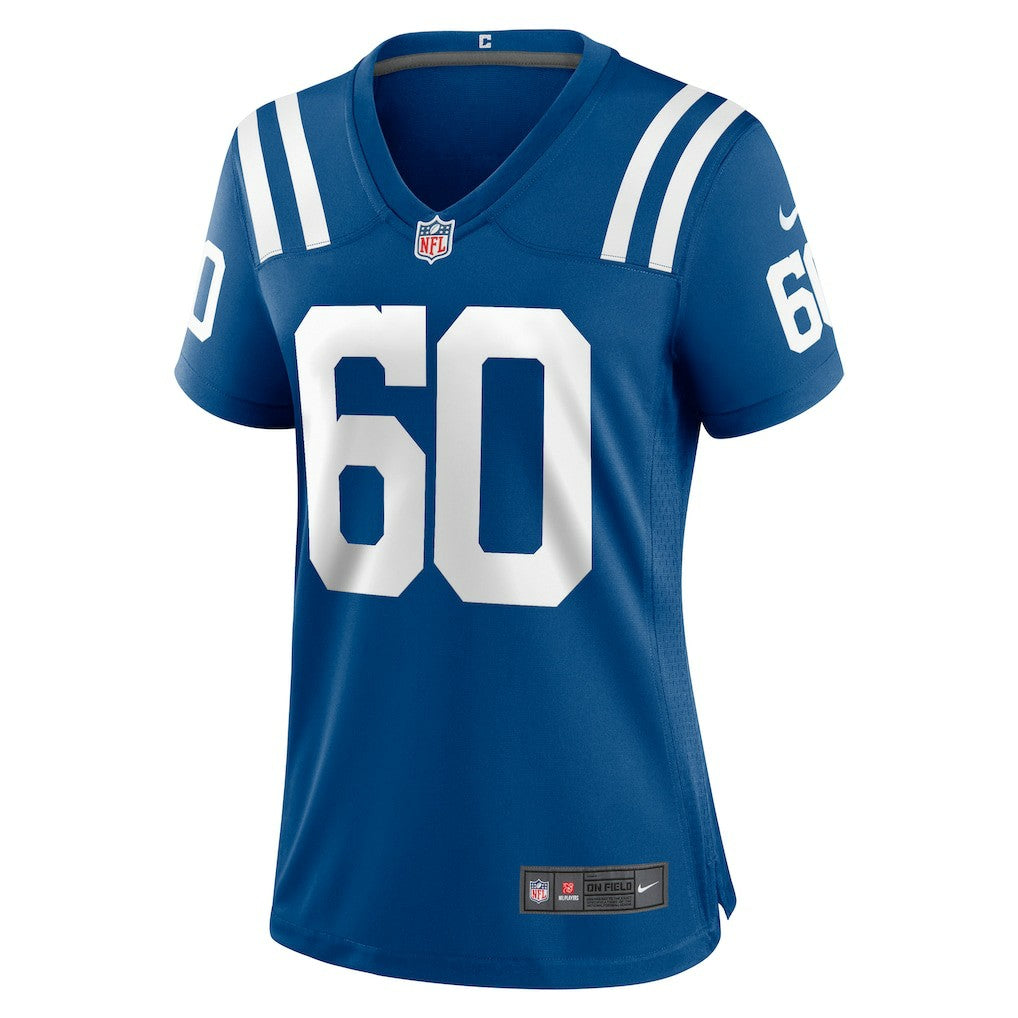 Tanor Bortolini Indianapolis Colts Women's Game Jersey - Royal Jerseys