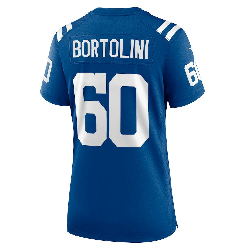 Tanor Bortolini Indianapolis Colts Women's Game Jersey - Royal Jerseys