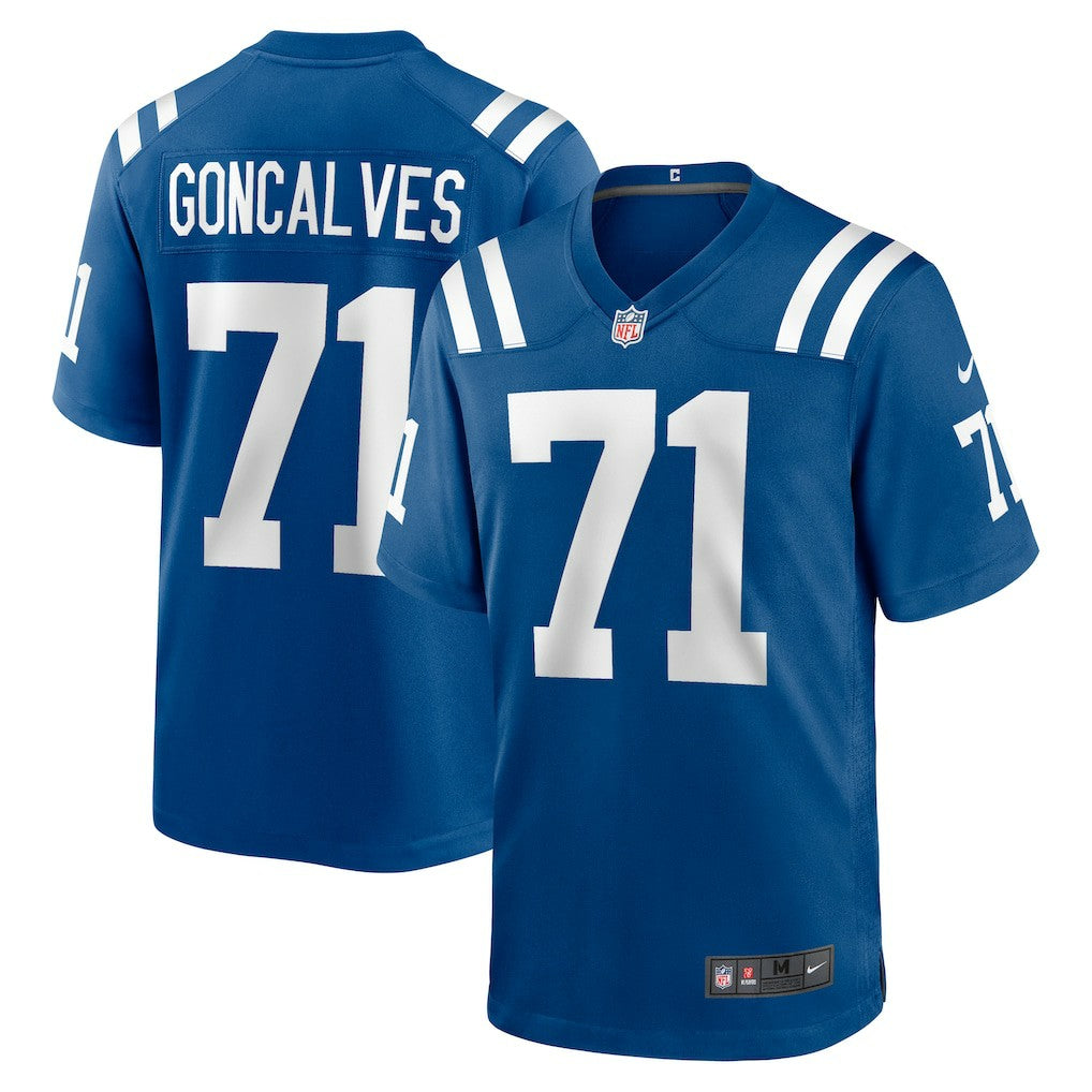 Matt Goncalves Indianapolis Colts Game Jersey - Royal Jerseys