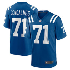 Matt Goncalves Indianapolis Colts Game Jersey - Royal Jerseys