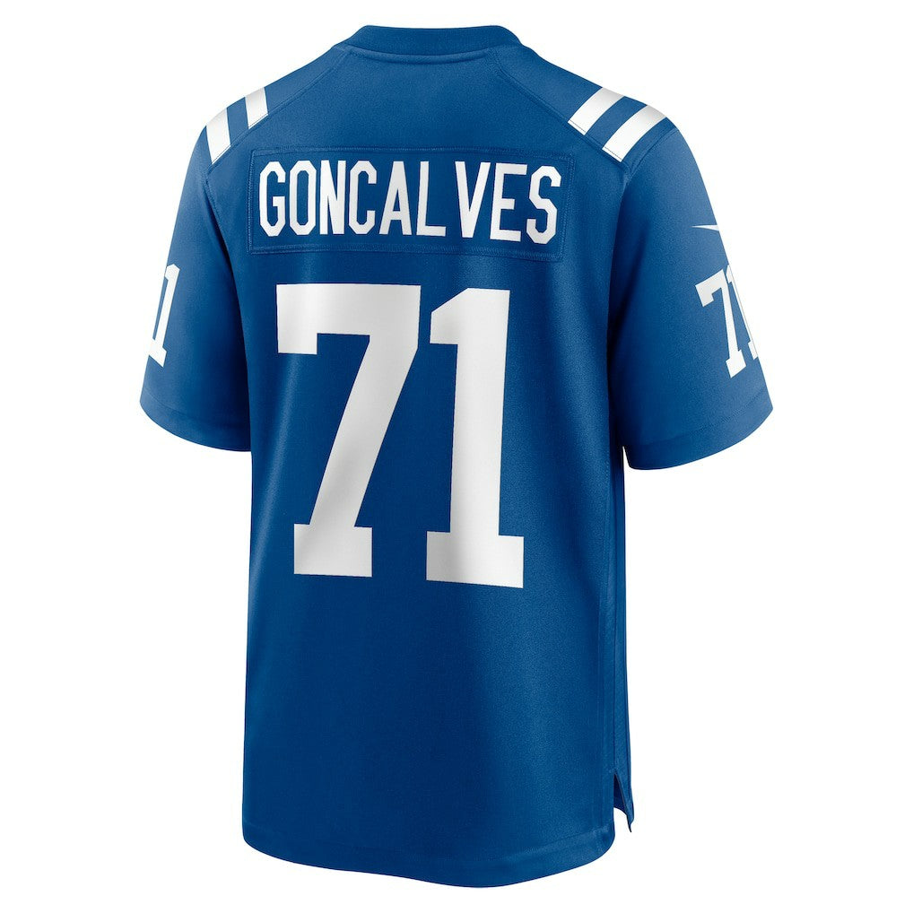 Matt Goncalves Indianapolis Colts Game Jersey - Royal Jerseys