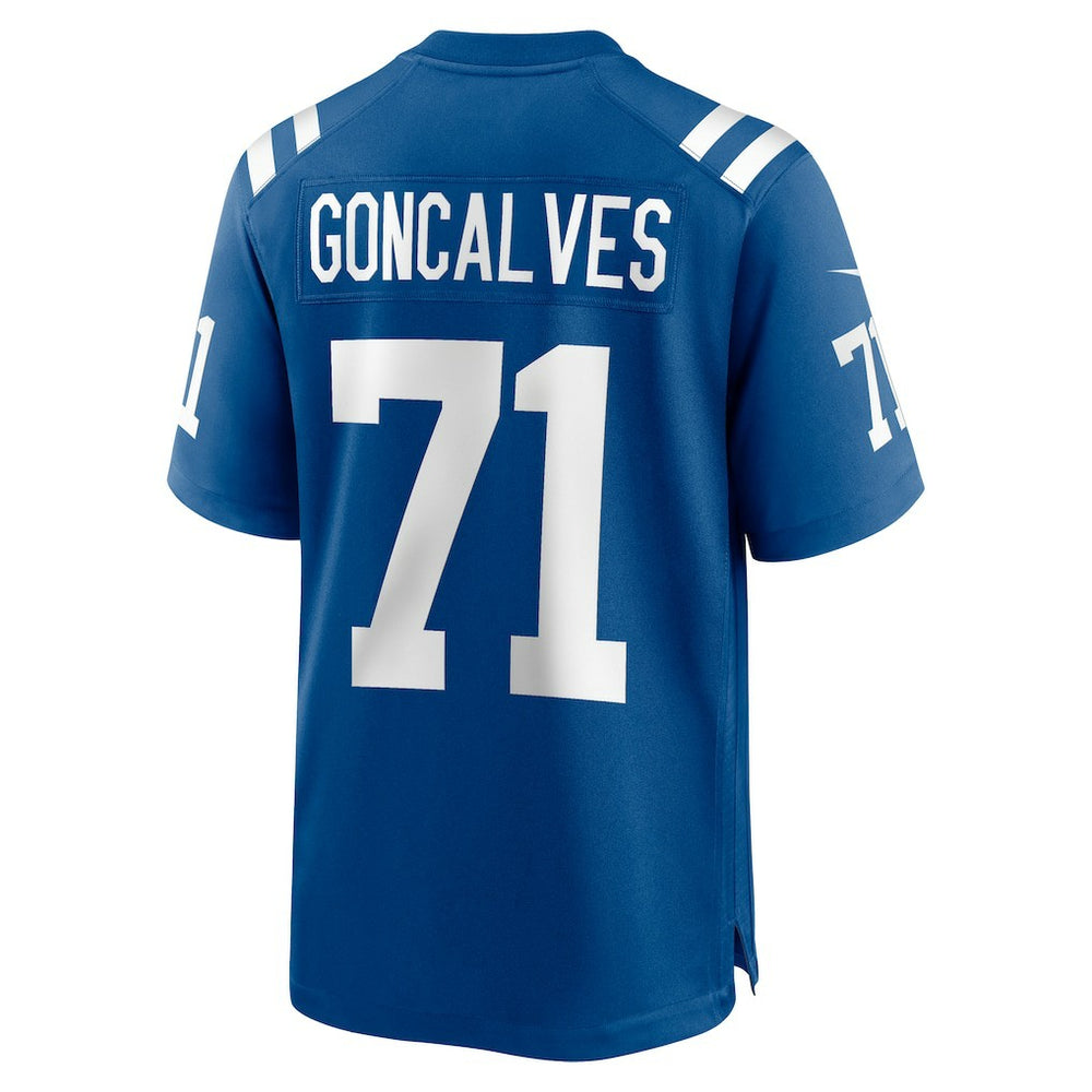 Matt Goncalves Indianapolis Colts Game Jersey - Royal Jerseys