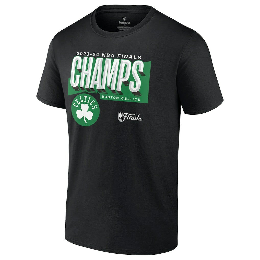 Boston Celtics 2024 NBA Finals Champions Big & Tall Pick & Roll Defense T-Shirt Black - Fanatics