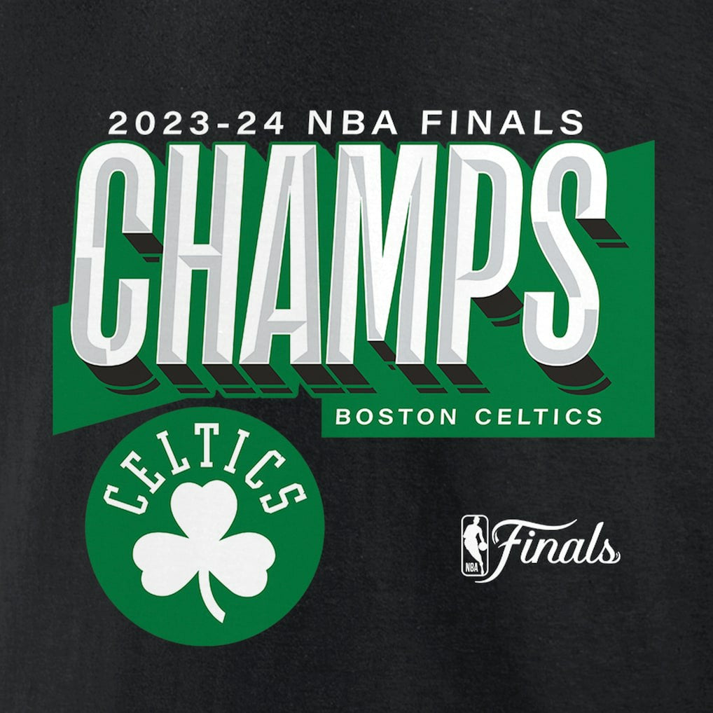 Boston Celtics 2024 NBA Finals Champions Big & Tall Pick & Roll Defense T-Shirt Black - Fanatics