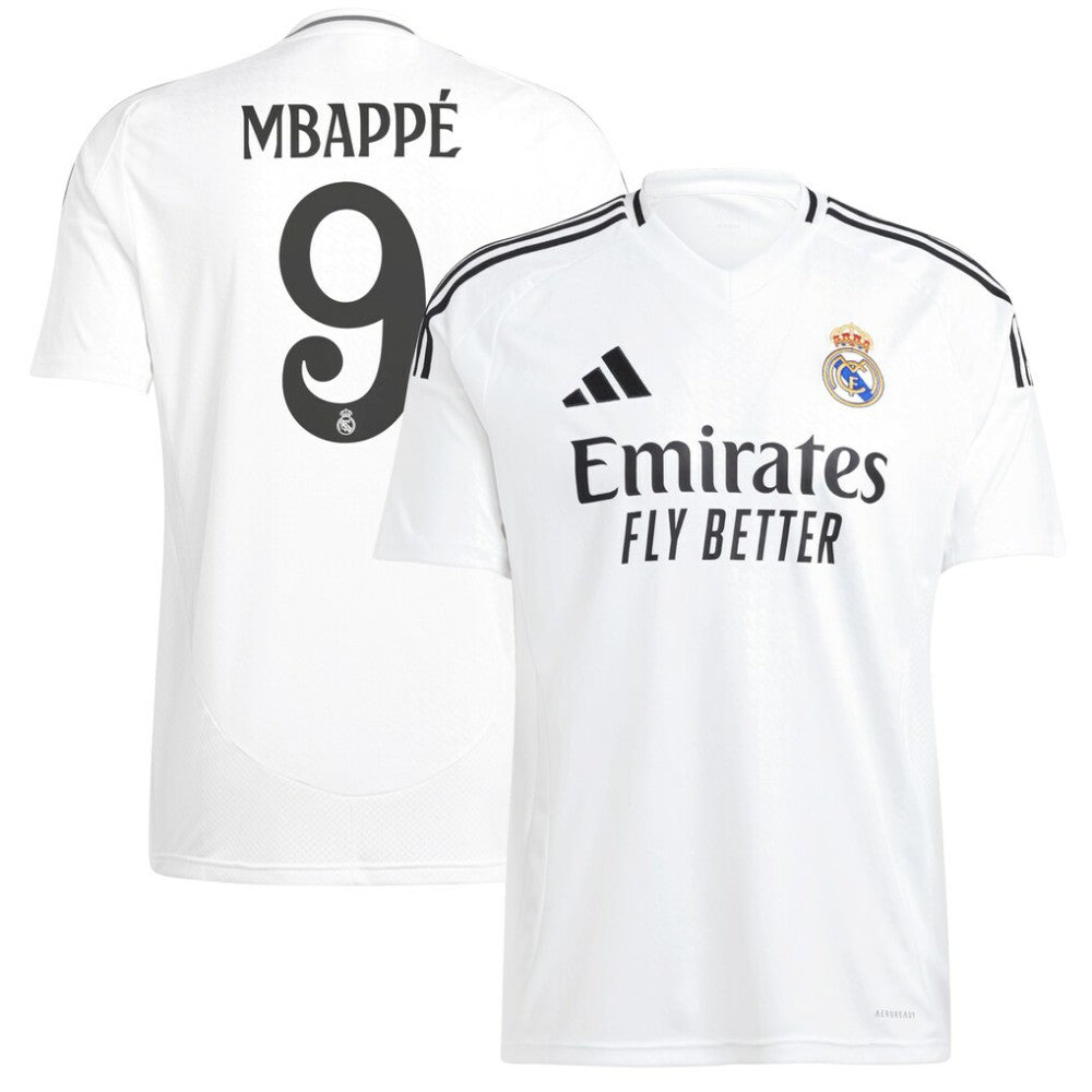 Kylian Mbappé Real Madrid 2024/25 Home Replica Player Jersey White - Adidas outlet