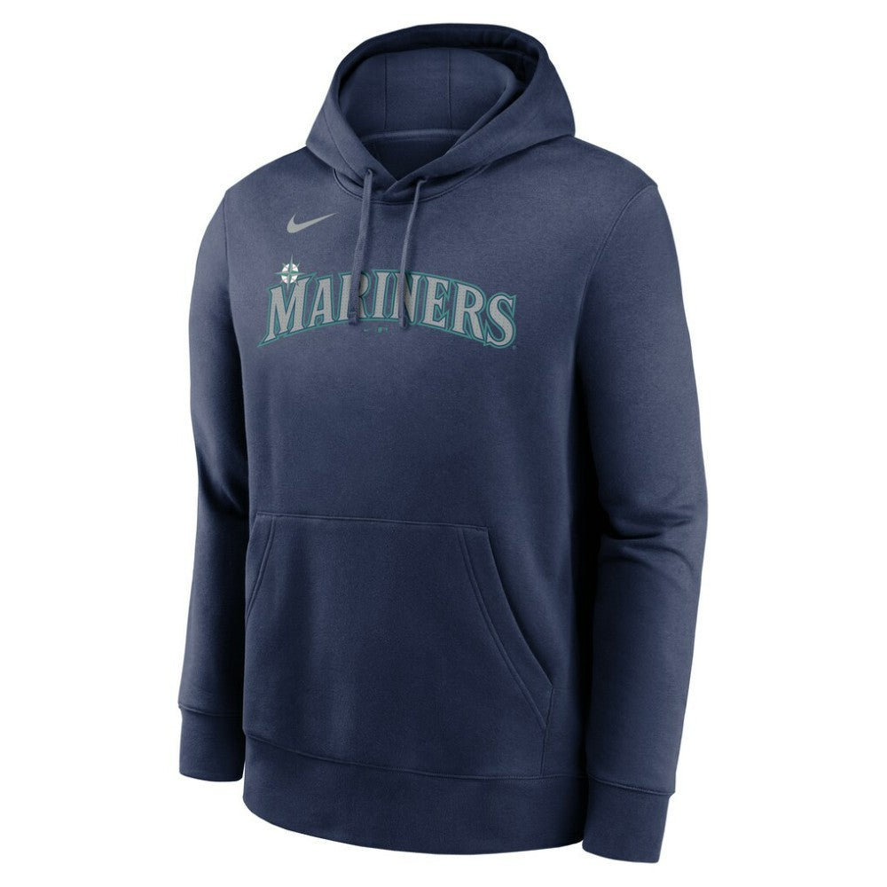 Julio Rodríguez Seattle Mariners Nike Player Name & Number Club Fleece Pullover Hoodie - Navy Hoodies