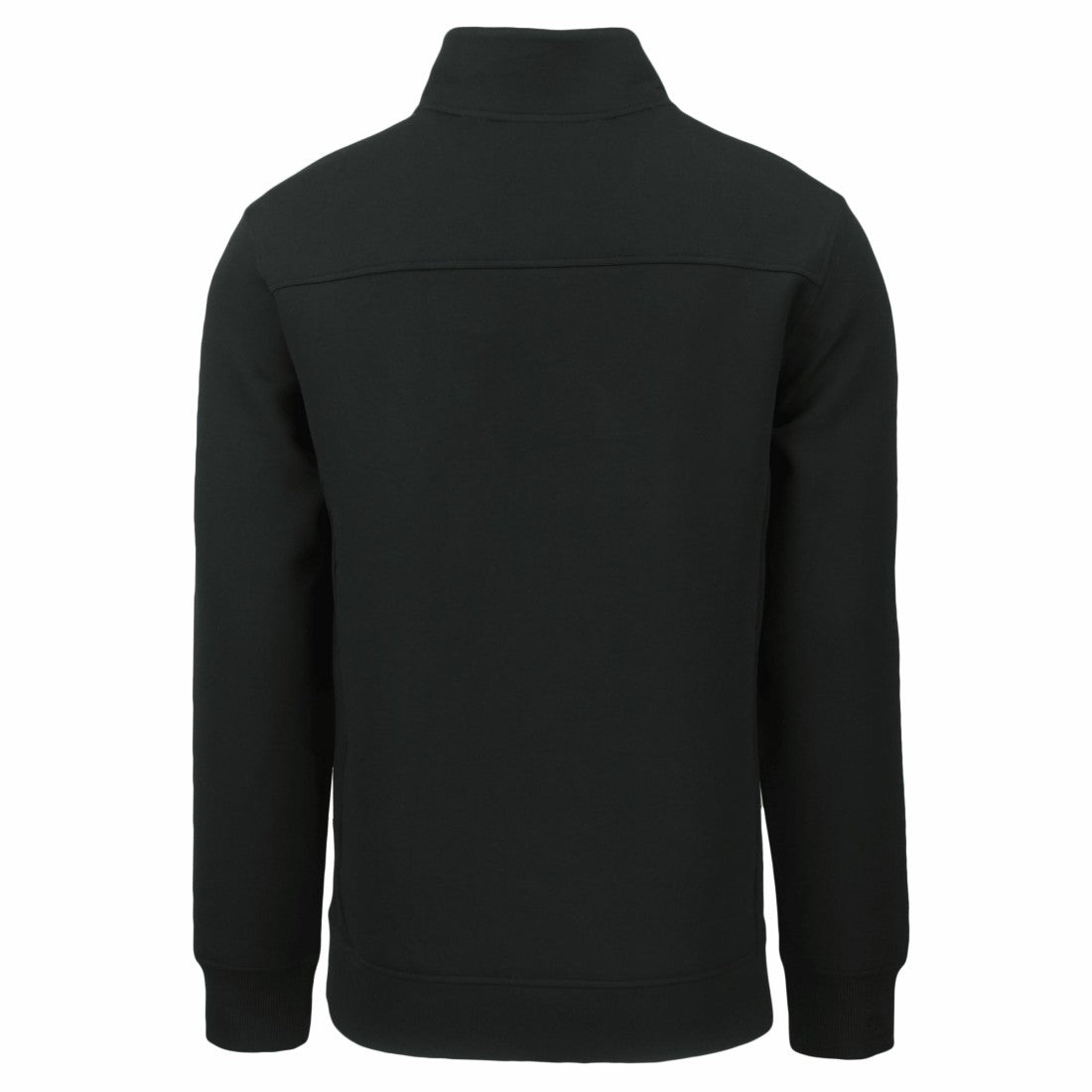 New York Jets Cutter & Buck Primary Logo Roam Eco Recycled Quarter-Zip Pullover Top - Black Pullover