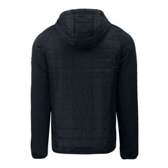 New York Jets Cutter & Buck Primary Logo Rainier PrimaLoft Eco Full-Zip Hybrid Jacket - Black Jackets