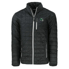 New York Jets Cutter & Buck Big & Tall Helmet Rainier PrimaLoft Eco Insulated Full-Zip Puffer Jacket - Black Jackets