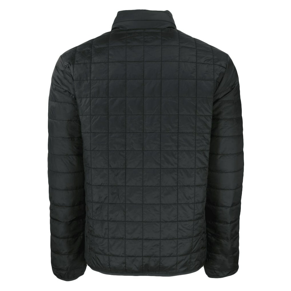New York Jets Cutter & Buck Big & Tall Helmet Rainier PrimaLoft Eco Insulated Full-Zip Puffer Jacket - Black Jackets