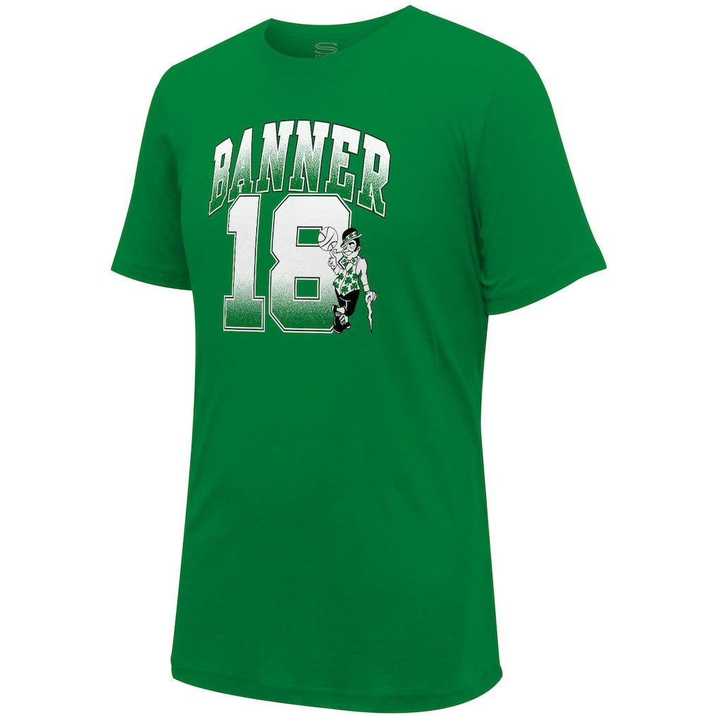 Boston Celtics Stadium Essentials 18-Time NBA Finals Champions Banner 18 Play T-Shirt Kelly Green