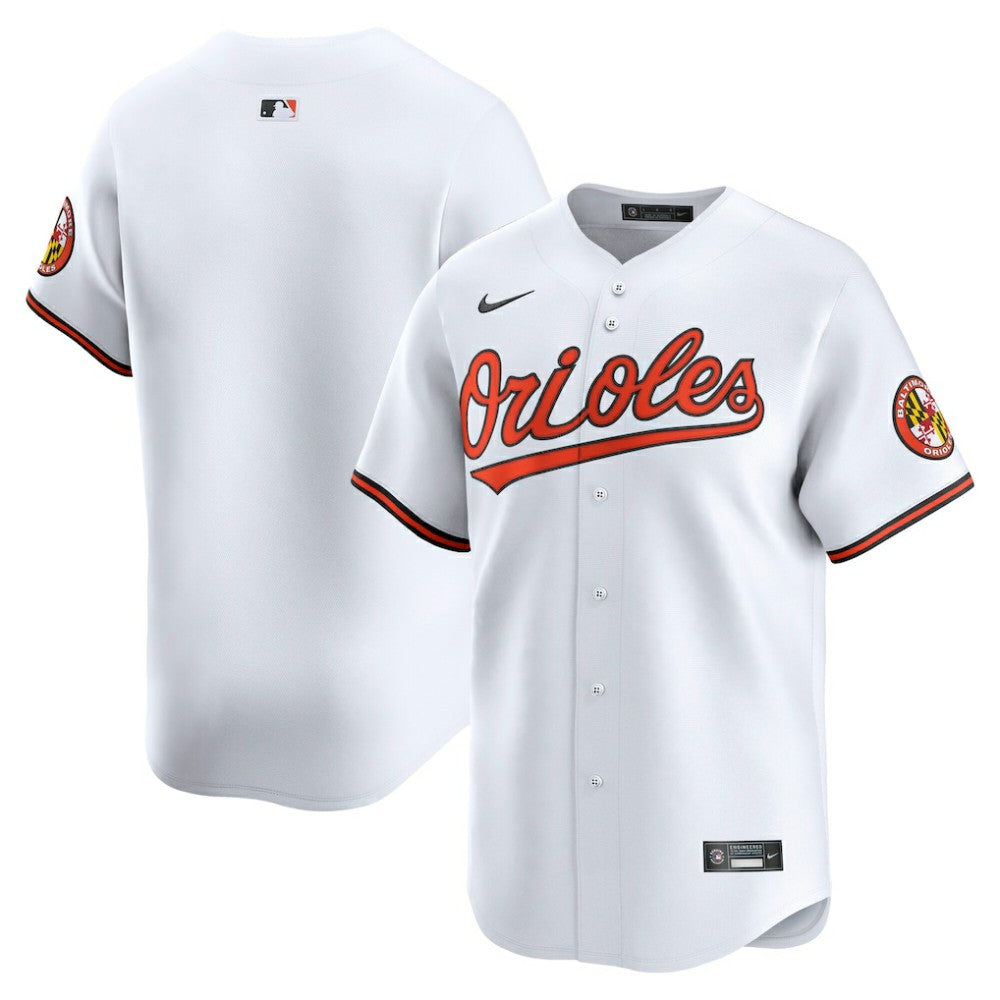 Baltimore Orioles Nike Home Limited Jersey - White Jerseys