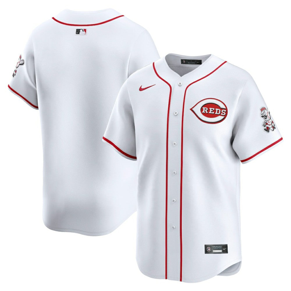 Cincinnati Reds Nike Home Limited Jersey - White Jerseys
