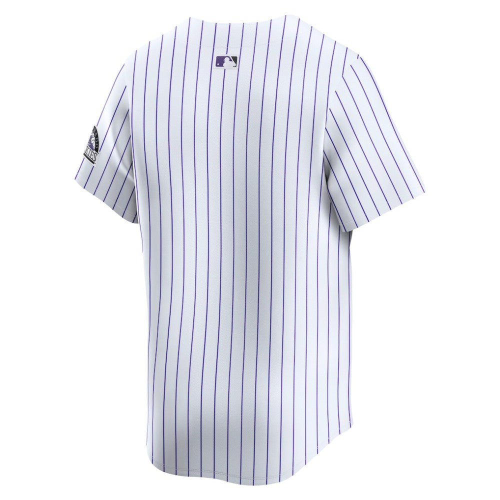 Colorado Rockies Nike Home Limited Jersey - White Jerseys