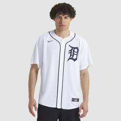 Detroit Tigers Nike Home Limited Jersey - White Jerseys