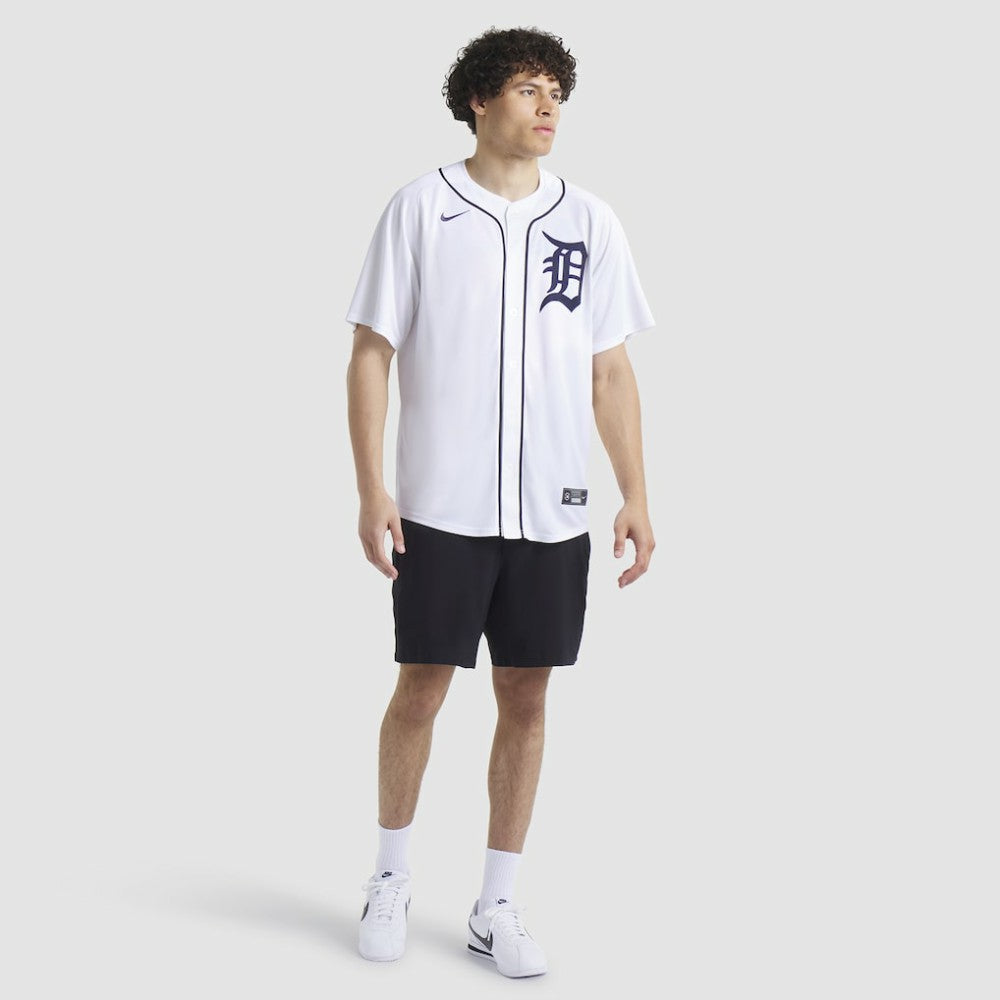Detroit Tigers Nike Home Limited Jersey - White Jerseys
