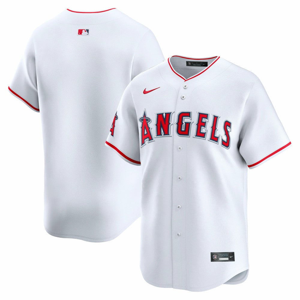 Los Angeles Angels Nike Home Limited Jersey - White Jerseys