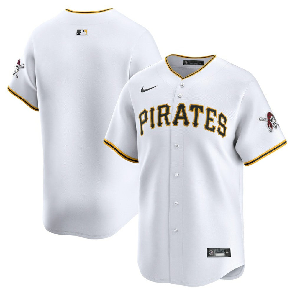 Pittsburgh Pirates Nike Home Limited Jersey - White Jerseys