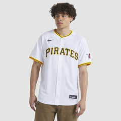 Pittsburgh Pirates Nike Home Limited Jersey - White Jerseys