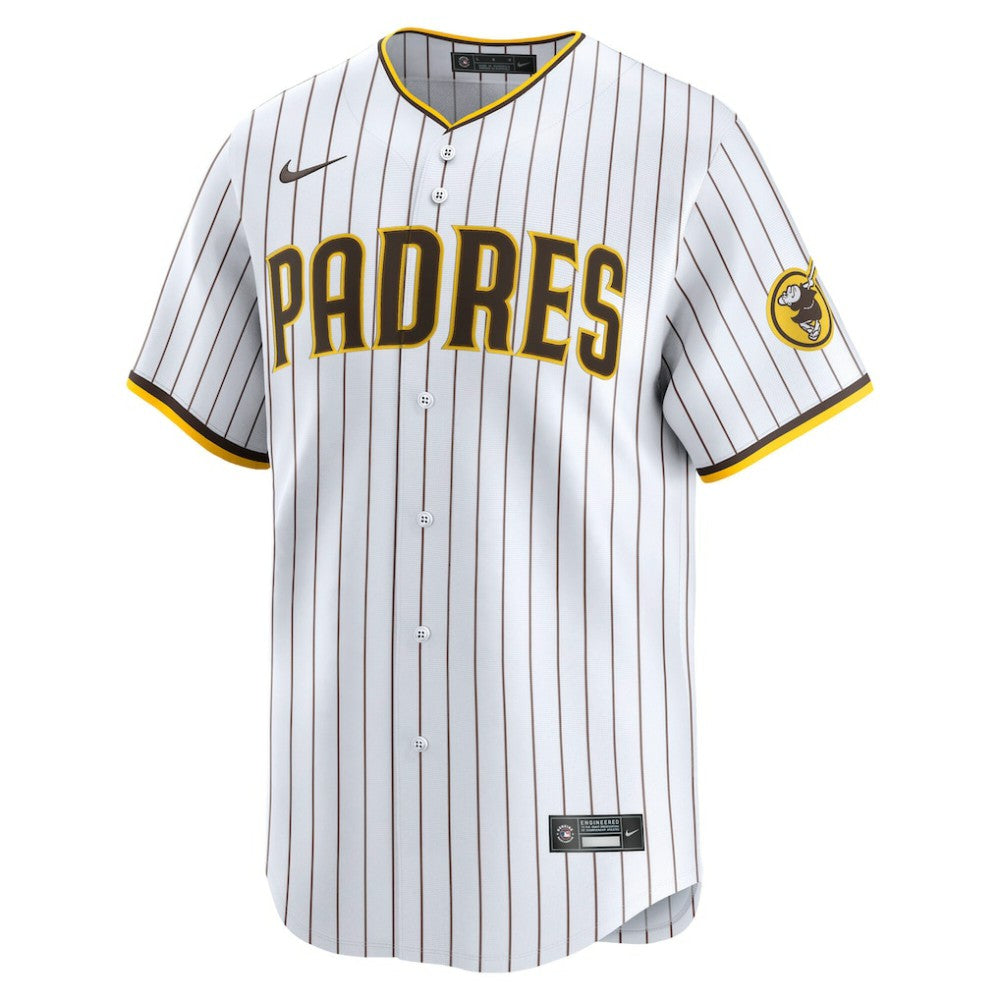 San Diego Padres Nike Home Limited Jersey - White Jerseys